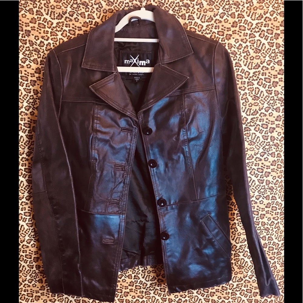 Y2K Leather jacket